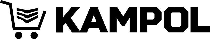 Dunkles Logo der Firma Kampol